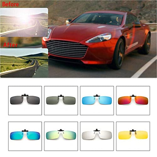 UV400 Sunglasses Polarized Clip On Flip-up Driving Glasses Night Vision Len for Driving Hiking Fishing Outdoor Sport2