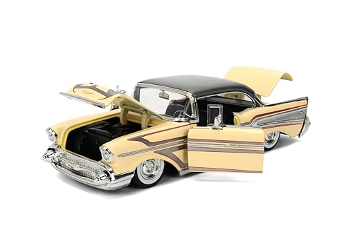 Jada Toys Bigtime Muscle 1957 Chevy Bel-Air 1:24 miniatura 4