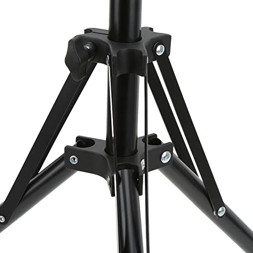 Image of Adjustable Light Stand, 190cm Photography Tripod, Telescopic Design for LED Video Light with Reversible Folding Storage, Compatible with Most Photographic Equipment