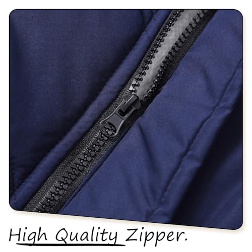 Little Boys Fleece Lined Winter Jacket Coat with Hood Long Fur Puffer Outerwear4