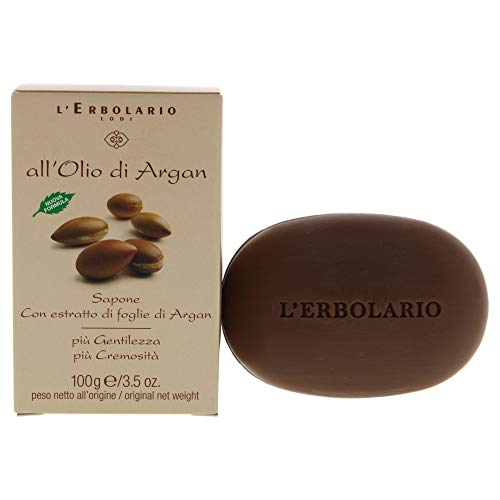 L'erbolario Argan Oil Bar Soap - Enriched With All Natural Ingredients And Aromatic Fragrances - Cleanses And Moisturizes Skin - Long Lasting And Creates A Rich, Creamy Lather - 3.5 Oz #TOP27