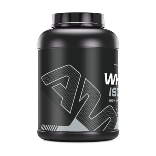 Image of Amazing Muscle Whey Protein Isolate Powder | 25 Grams Protein Per Serving | 100% Whey Isolate | Zero Fat | Made in USA (5 LB, Banana)