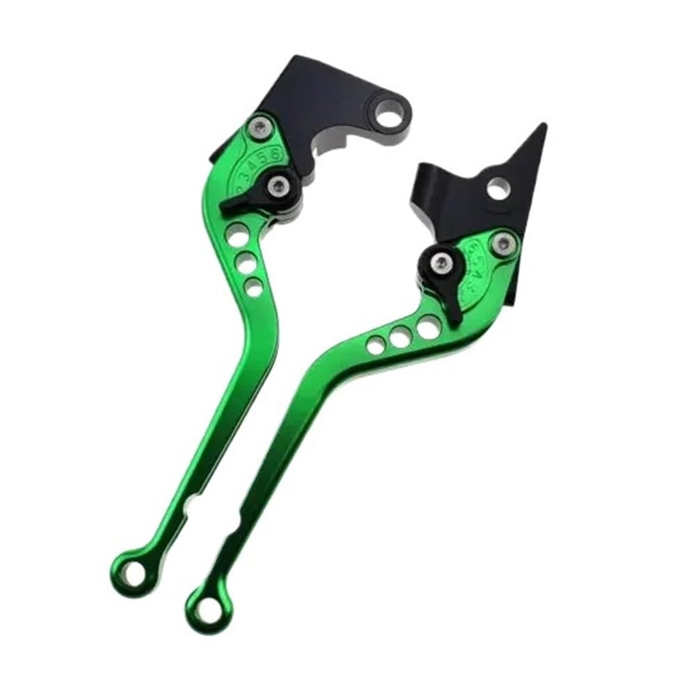 XGDsetSRG for Ka&wasaki Vulcan/S 650CC 2015-2022 CNC Adjustable Folding Brake Clutch Levers Motorcycle Accessories(Long Green)