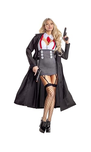Party King Women's Gangster Babe, Multi, Medium