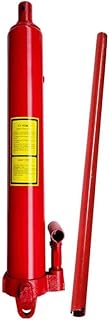 PreAsion Heavy Duty 12 Ton Stroke Hydraulic Long Ram Jack Ram Jack Engine Lift Crane with Handle