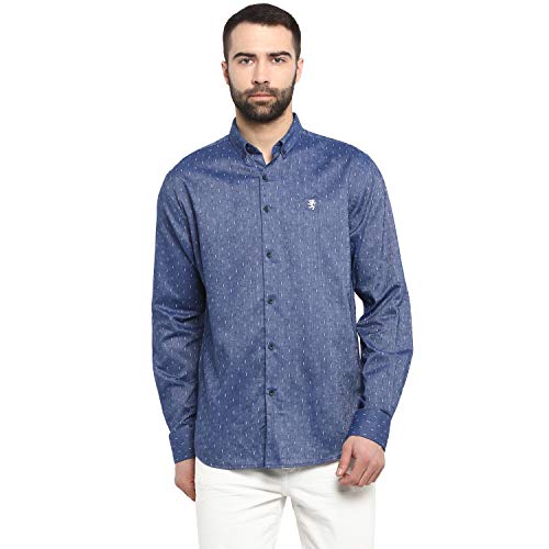 Image of Red Tape Men's Printed Regular Fit Casual Shirt