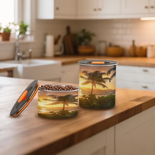 Envase hermético de acero inoxidable para café 17oz miniatura 6