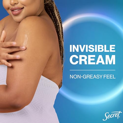 Secret Whole Body Deodorant Cream for Women, Peach & Vanilla Blossom Scent, Aluminum Free Deodorant, 72 HR Odor Protection, 3.0 oz - image 8