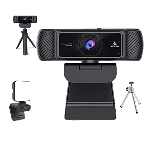 NexiGo 60FPS 1080P Webcam Kit