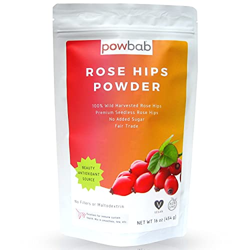 powbab Rose Hips Powder 16 oz