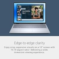 Dell 16 Laptop DC16251-16.0-inch 16:10 2K Touchscreen Display, Intel Core 7 150U Processor, 16GB DDR5 RAM, 1TB SSD, Intel Graphics, Windows 11 Home, 1 Year Basic Onsite Service, Cloud Blue — image 2