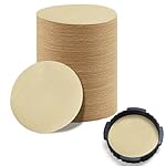 1000 Pcs Round Disposable Coffee Filters Paper Compatible with Aeropress Coffee Makers