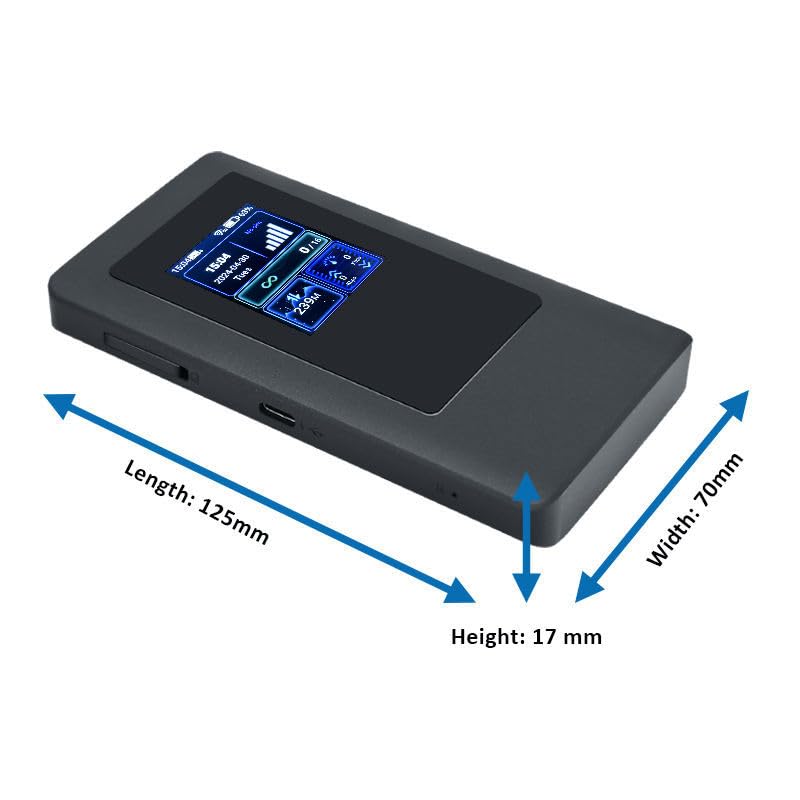 AUSHA M6 5G MiFi Portable WiFi Hotspot User Manual