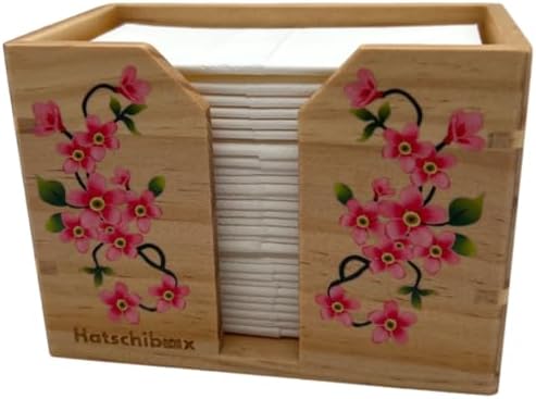 Hatschibox aus Ahornholz, Taschentücher Box - Stylische 