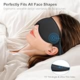 Gritin 100% Light Blocking Sleep Masks for Men & Women-Zero Pressure Sleeping Eye Mask -3D Ergonomic Design Eye Movement and Eyelash Friendly, Ultra Comfortable Blindfold for Sleeping - Image 4
