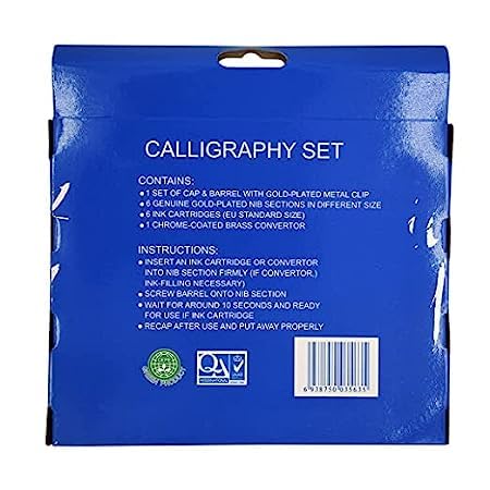 Image of Levin Professional Calligraphy Pen Set (silver Calligraphy medium)