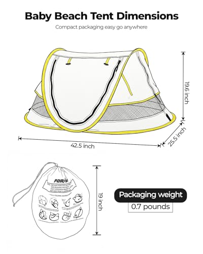 Poray Portable Baby Beach Tent