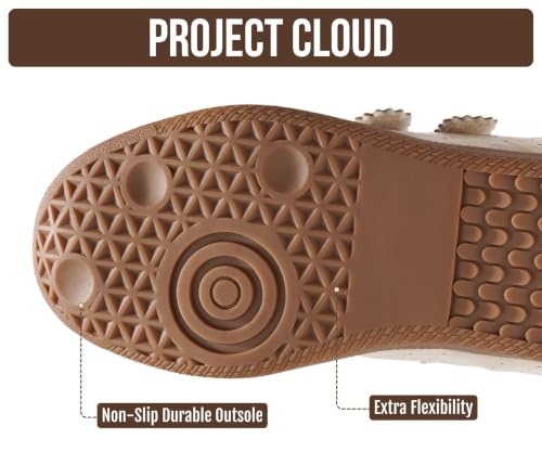 Image of Project Cloud Sneakers for Women - Stylish & Comfortable Women's Fashion Sneakers with Memory Foam and Leather Insole - Non Slip & Lightweight Womens Shoes - Fashion Shoes for Women (Ysabelle)