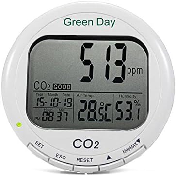 AZ 7788 Desktop Indoor Air Quality Monitor Carbon Dioxide Temperature Humidity Meter