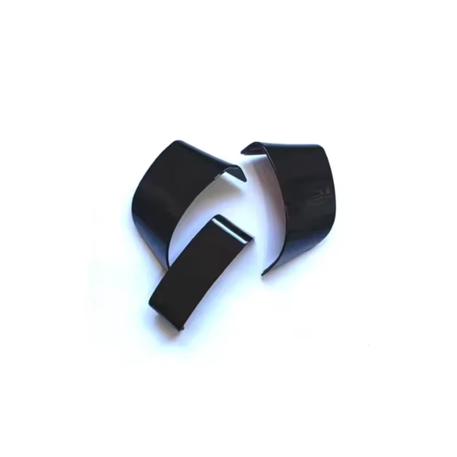 Button Trim Compatible with VW for Passat B6 2005 2006 2007 2008 2009 2010 Car Steering Wheel Button Stickers(Black ABS Plastic)