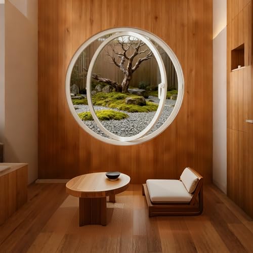 Ventanas redondas de cobertizo para iluminar zonas de juego infantiles 4