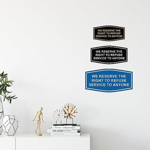 Panneau We Reserve The Right to Refuse Service Solution Signalétique Incivilités - 6