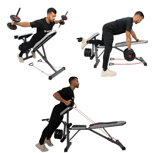 Banco Supino Regulável Cadeira Extensora e Scott Yangfit