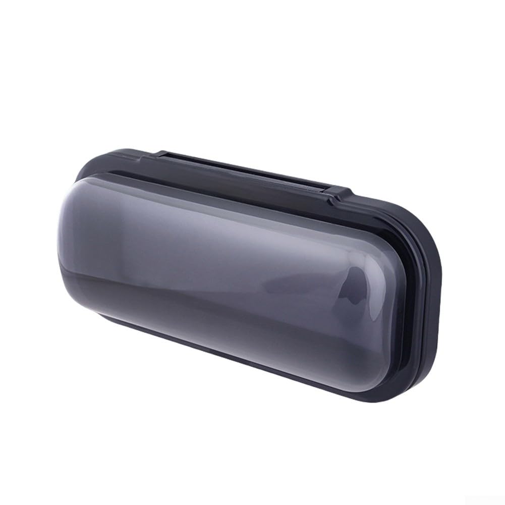 Yhenlovtt Copertura per radio stereo marina, 180 mm, impermeabile, con ripiano di supporto a molla per porta ribaltabile, per sistema audio barca