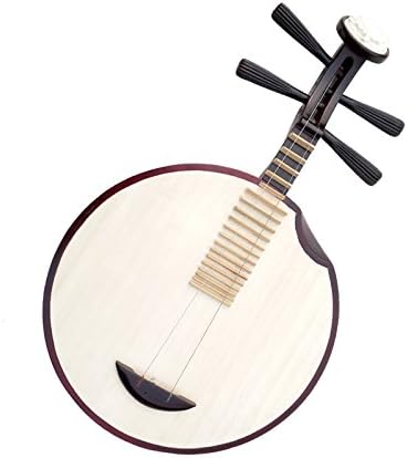 OrientalMusicSanctuary Hardwood Yueqin - Chinese Banjo for for Ensemble and Chinese Opera
