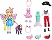 Polly Pocket Masque â€˜N Match Costume Pack with Doll, Pet & Multiple Costumes
