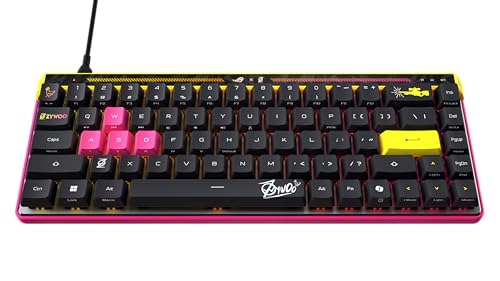 Image of ASUS ROG Falchion Ace HFX Hall Effect Wired Gaming Keyboard - 65% TKL, Dual USB-C, Magnetic Switch, Rapid Trigger, Speed Tap, 8K Hz Polling, Touch Panel, Protective Cover, PBT Keycaps - ZywOo Edition