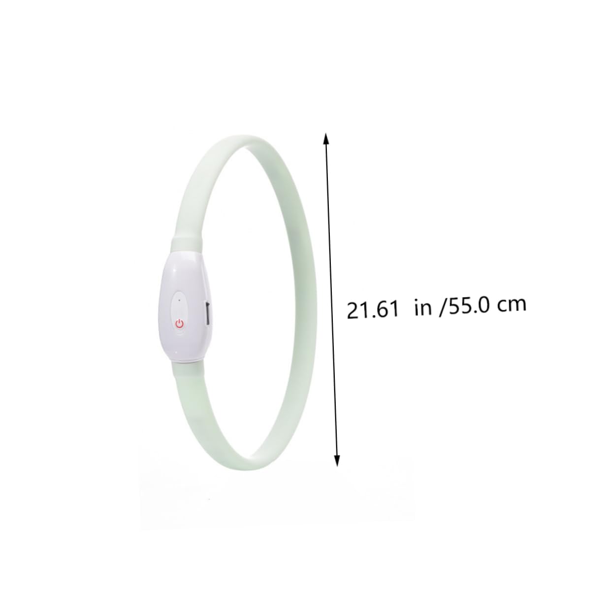 Toddmomy 3juegos Collar Led USB Recargable para Collar Luminoso y para Seguridad Nocturna