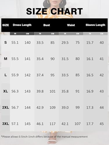 Image of PinkPatty Women's Casual 3 /4 Sleeve Polo V Neck Bodycon Maxi Dress | Semi formal, modest style, long fitted, versatile for church, work, business, office and daily wear