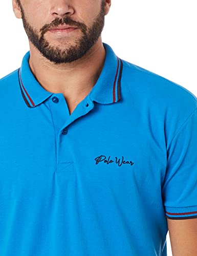 Polo Masculina Filete,Azul Indigo, M
