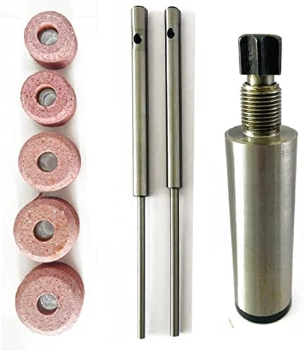Valve Seat Grinder Sioux Stone Holder With 2 Pcs Sioux Grinding Stem Pilots with 5 Stones (Special Combo of 11/16" inches Thread)
