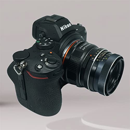 Image of PHOLSY Lens Mount Adapter Compatible with Rollei QBM Mount Lens to Nikon Z Mount Camera Body Compatible with Nikon Z fc, Z30, Z9, Z8, Z6 II, Z7 II, Z6, Z7, Z5, Z50