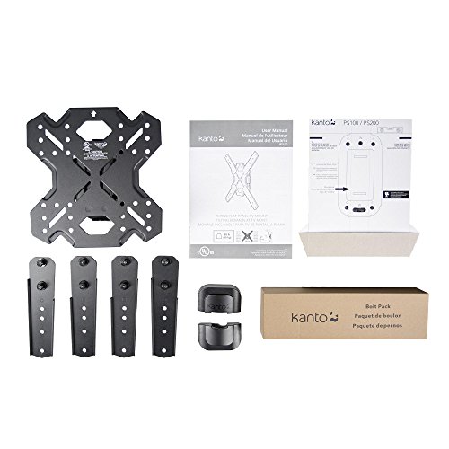 Kanto PS100 Tilting Mount for 26-inch to 60-inch TVs