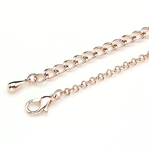 JOVIVI - Ciondolo oro rosa ali d' angelo Angelo