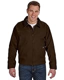 Dark Brown Zip Up Jacket