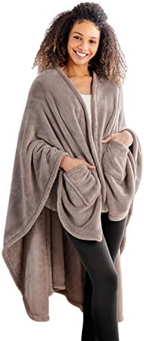 Berkshire Blanket Primalush™ Wearable Blanket, Cozy Loungewear Po...