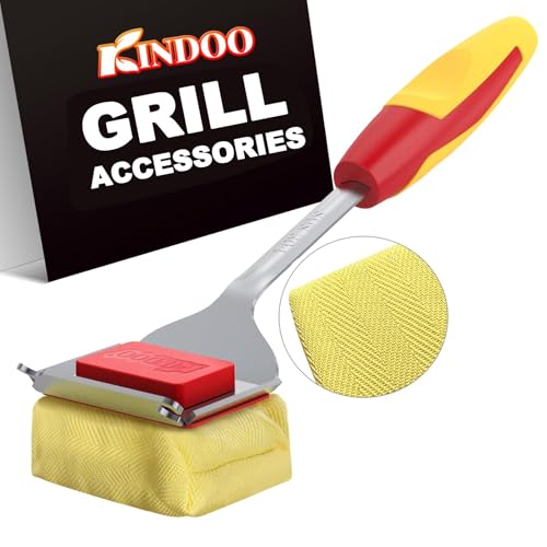 Grill Brush Bristle Free for Outdoor Grill, Steam Grill Cleaning