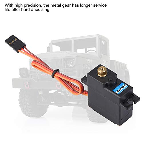 RC Servo Motor, 17g Wasserfest Metallgetriebe, Truck Model Servo, Hochleistungservo f&uuml;r Modelle Autos, DIY, Profi RC Projekte