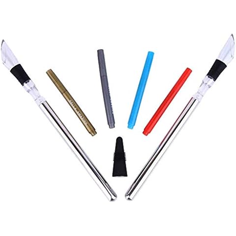 Bella Wine Chillers - Set of 2 Stainless Steel Wine Chiller Stick, 4 Wine Markers and Wine Stopper. Iceless Wine Chiller Rod with Aerator and Pourer. Perfect for Wine Lovers and Enthusiasts Cover