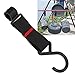 Camping Outdoor Tableware Hook Awning Nylon Tent Clothes Hanging Hook for Picnic Hiking Camping Trucks Boats Black, Camping Outdoor Tableware Hook Awning Nylon Tent CCamping Tableware Hook Campin