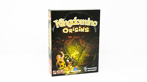 Tabletop Strategy Game, Part of Kingdomino Series, for Kids Teens Adults Family Game Nights, 2 to 4 Players, Ages 8+, Kingdomino Origins by Blue Orange Games