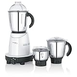 Premier Super-G Mixer Grinder 550W with 3 Stainless Steel Jars 1.5L 1.25L 0.5L | Wet & Dry Grinding | Dosa Chutney Spice Coffee Juice Mixer Grinder