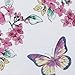 Lenox Butterfly Meadow Floral Tablecloth, Multicolor, 70