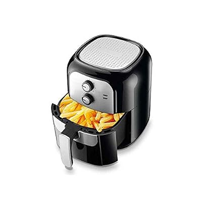 OBKSEB 1400W 6L Air Fryer Large Capacity Household Smoke-free Electric Frying Pan Smart Touch Screen Fries Machine