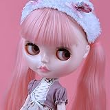 YUMMON el de 12 Pulgadas muñeca Desnuda es Similar a la muñeca del bjd Blyth, muñecos Personalizados se Pueden Cambiar Maquillaje y Vestido de muñecas DIY YM01