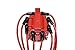 A-Team Performance 8.0mm Red Silicone Spark Plug Wire Set - Heat-Resistant with 90° Boots - Compatible with HEI Distributor - Fits Chevy/GMC Small Block 283 305 307 327 350 400